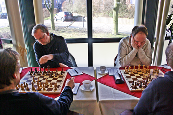 Andreas Masio und Thomas Tönniges an den Brettern 1 + 2